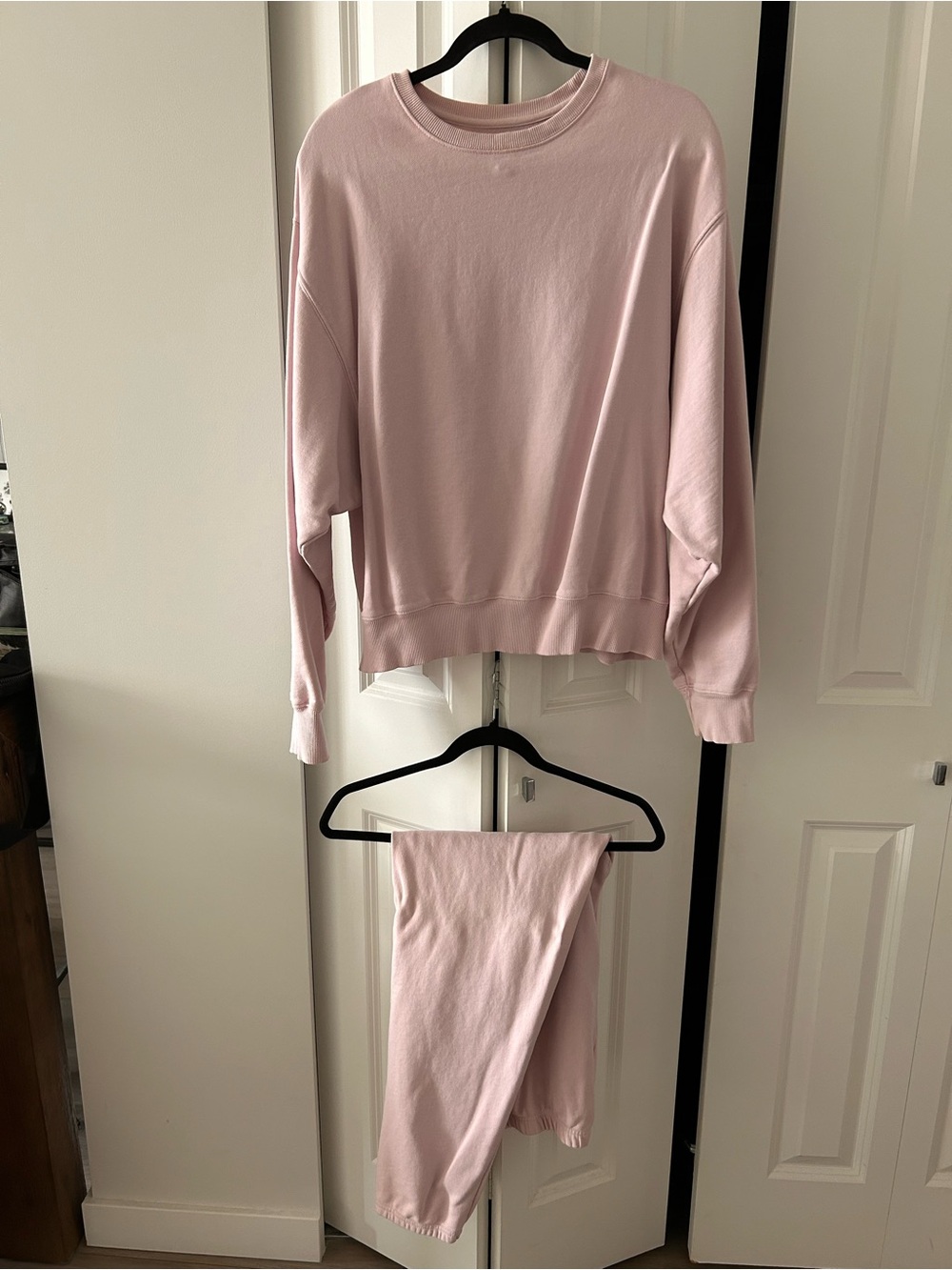 Brunette the Label sweat set — Pale Lavender